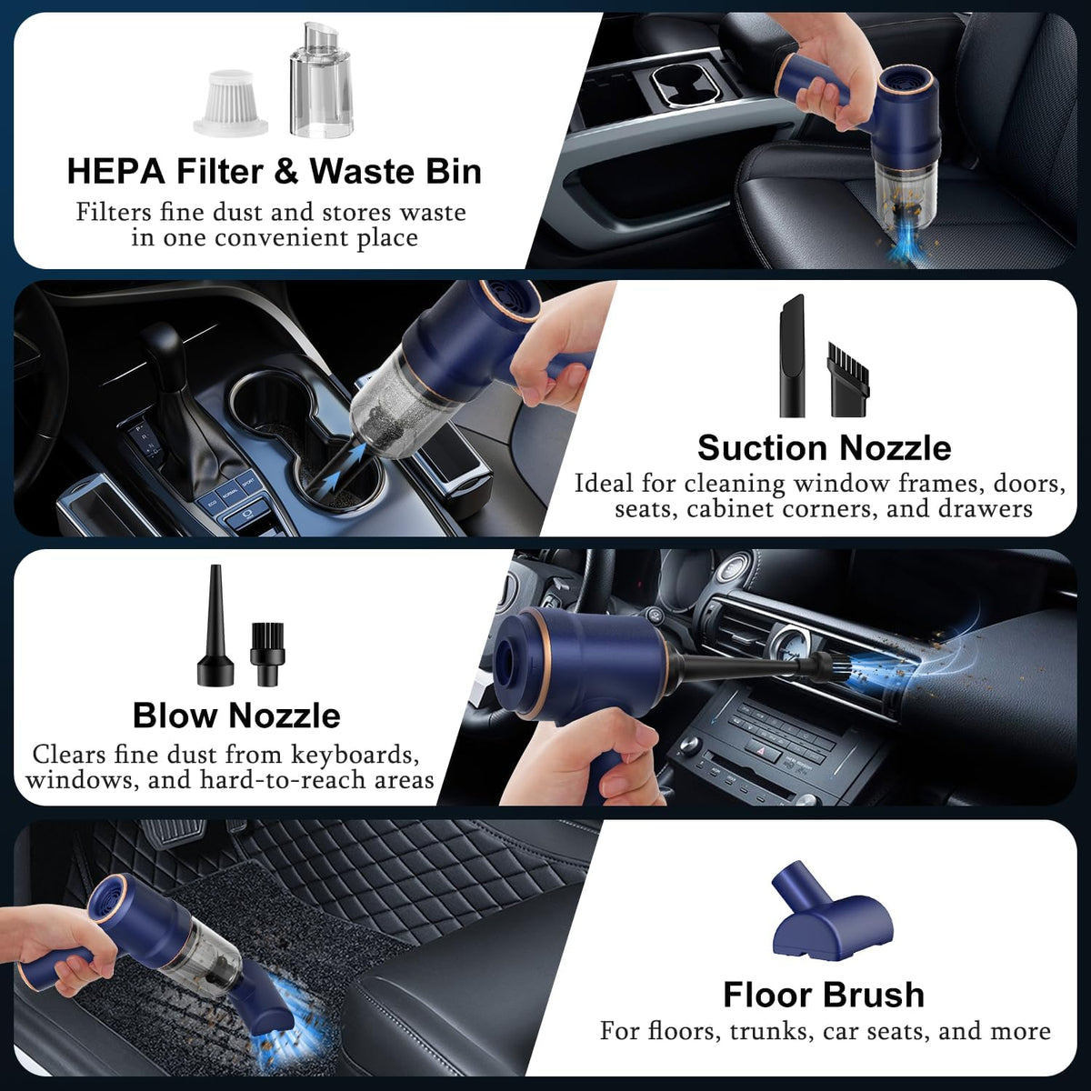 Handheld Car Vacuum Cleaner