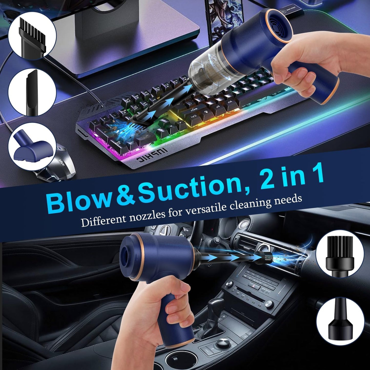 Handheld Car Vacuum Cleaner