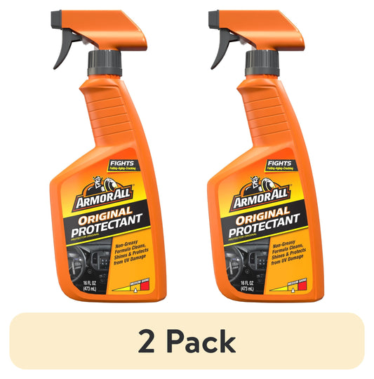 (2 Pack)  Protectant Car Cleaning Spray, 16 Fl Oz