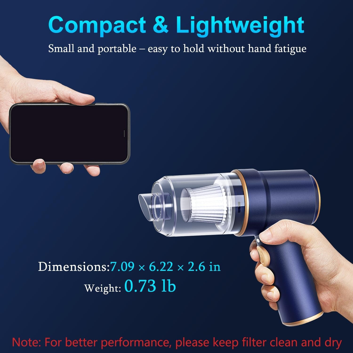 Handheld Car Vacuum Cleaner