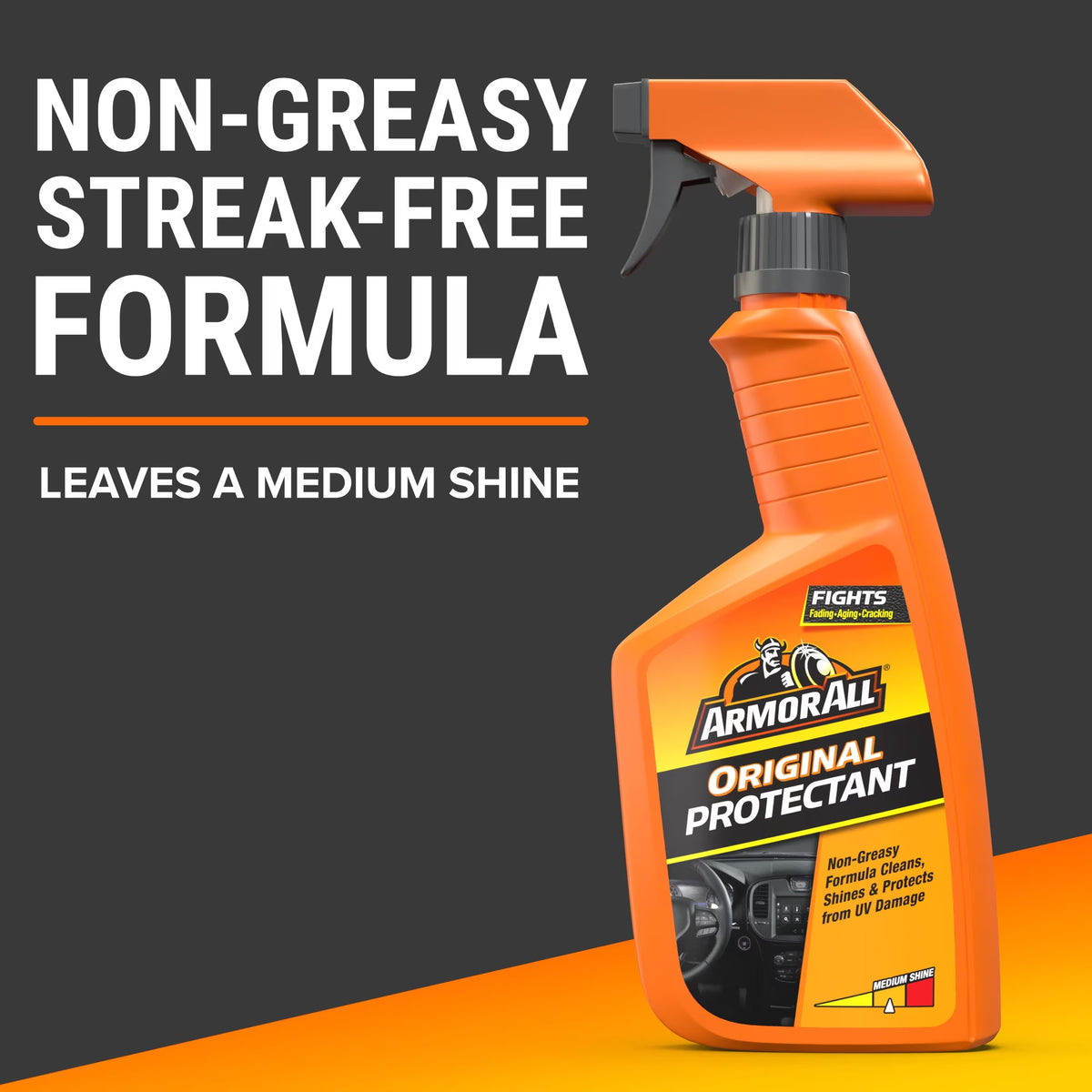 (2 Pack)  Protectant Car Cleaning Spray, 16 Fl Oz