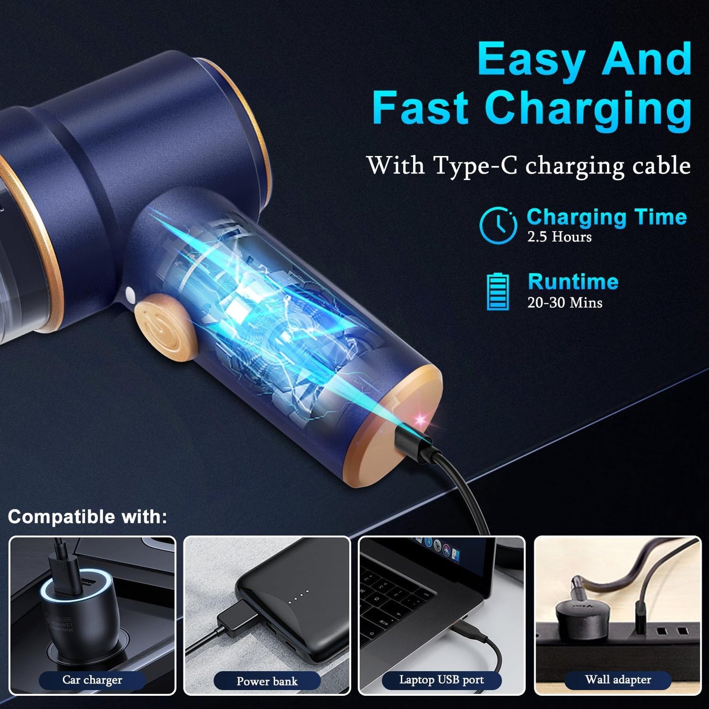 Handheld Car Vacuum Cleaner